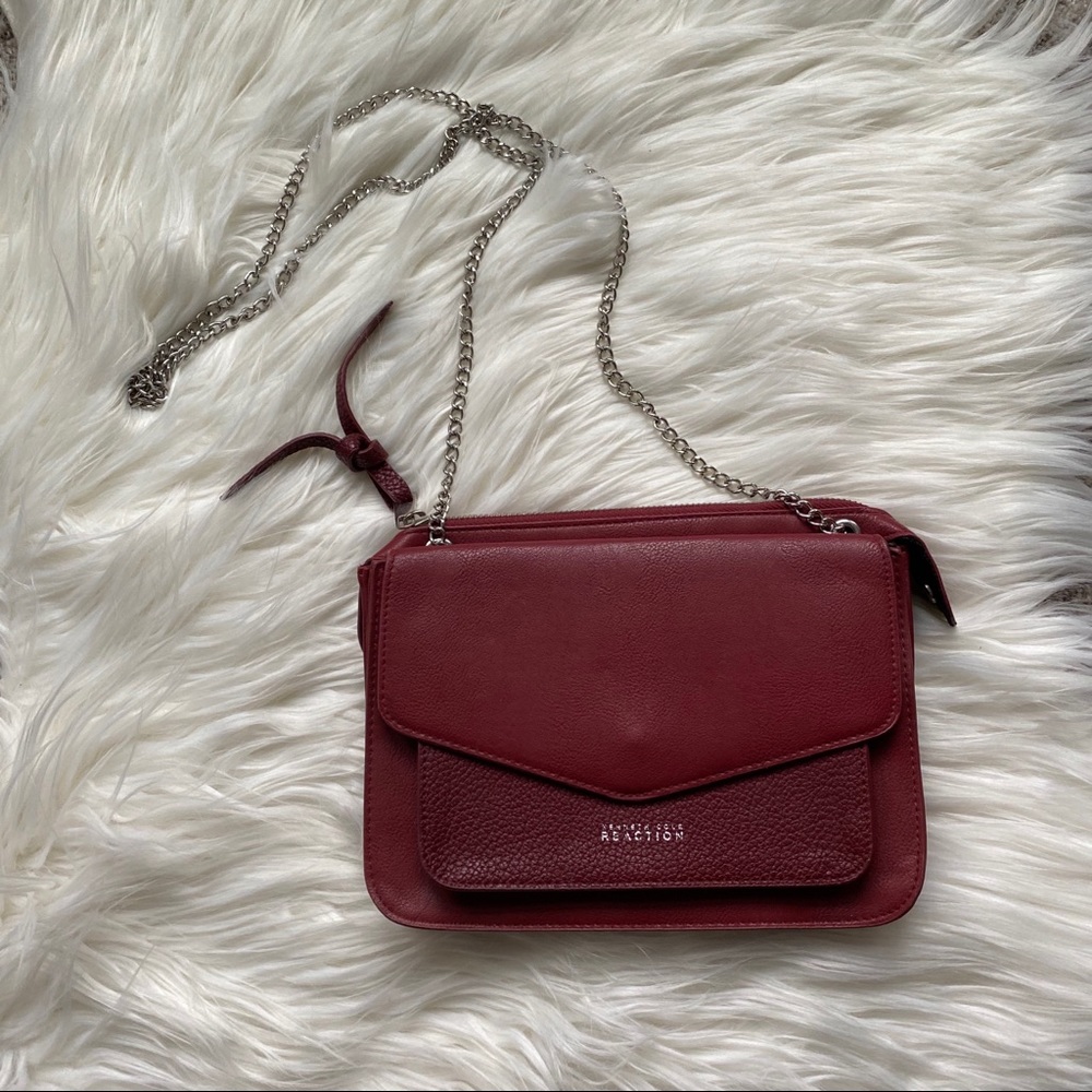[Kenneth Cole Reaction] Red Crossbody Sling Purse